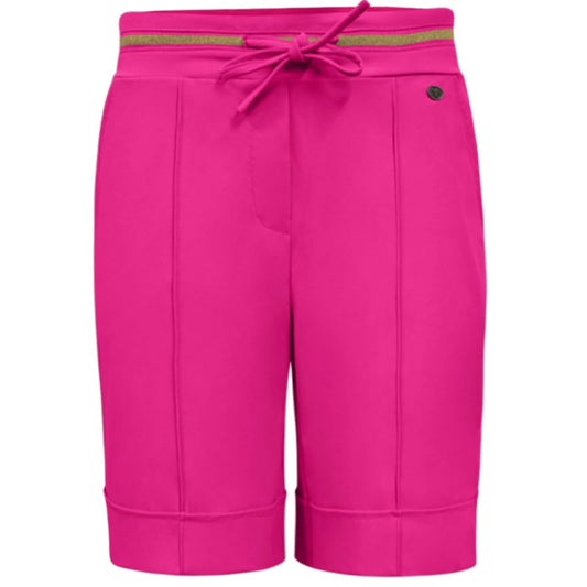 Triple Nine - Travel Korte Broek Goldie Fuchsia - 2504 - Peet kleding