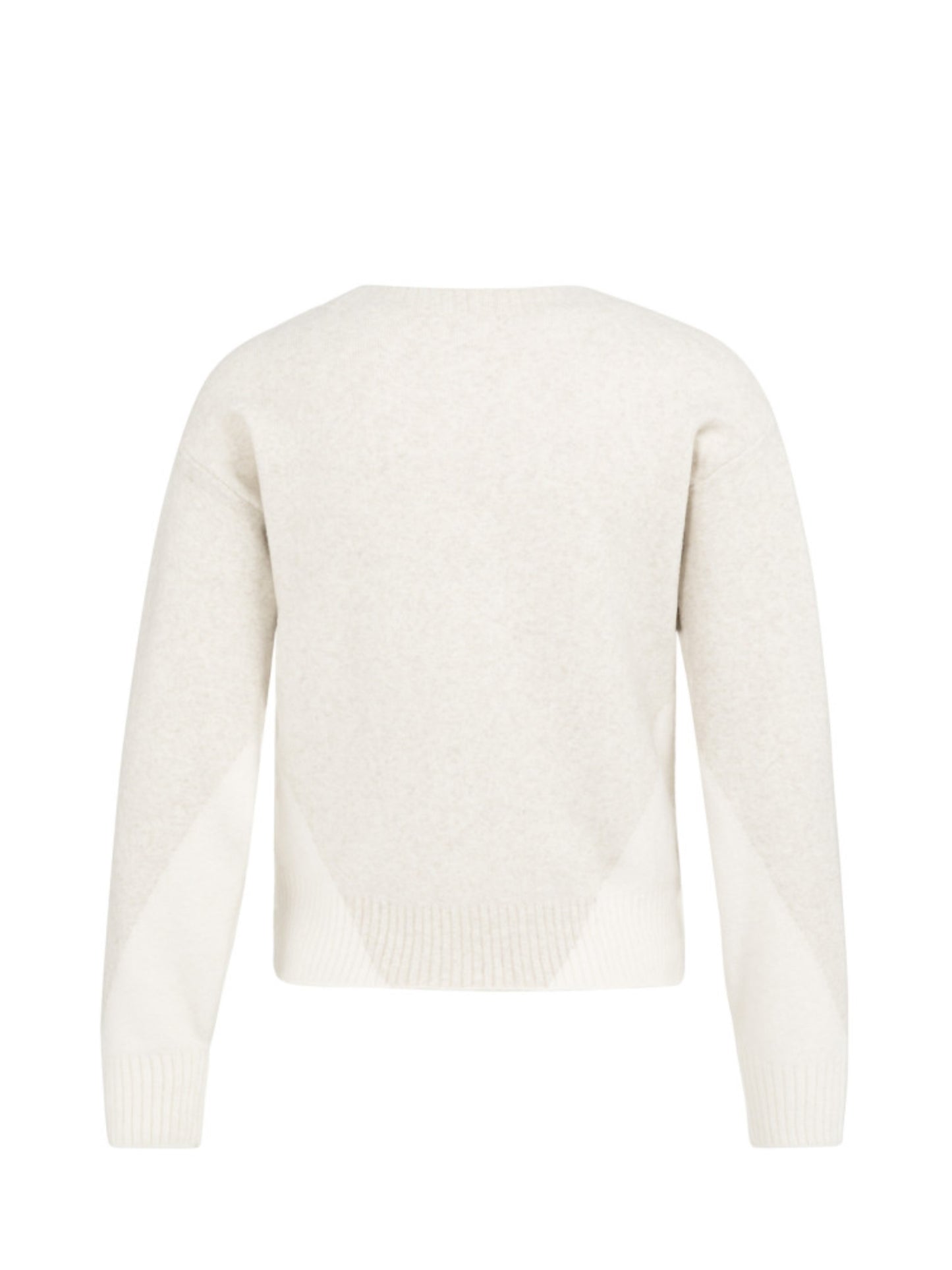 Yaya Trui V-Hals Beige - Peet kleding