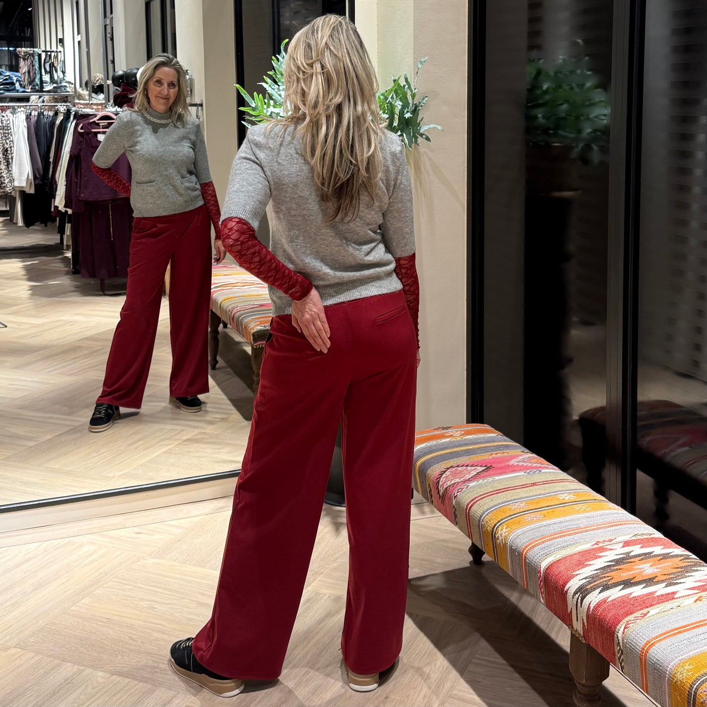 Ichi Broek Kate Rood - Peet kleding