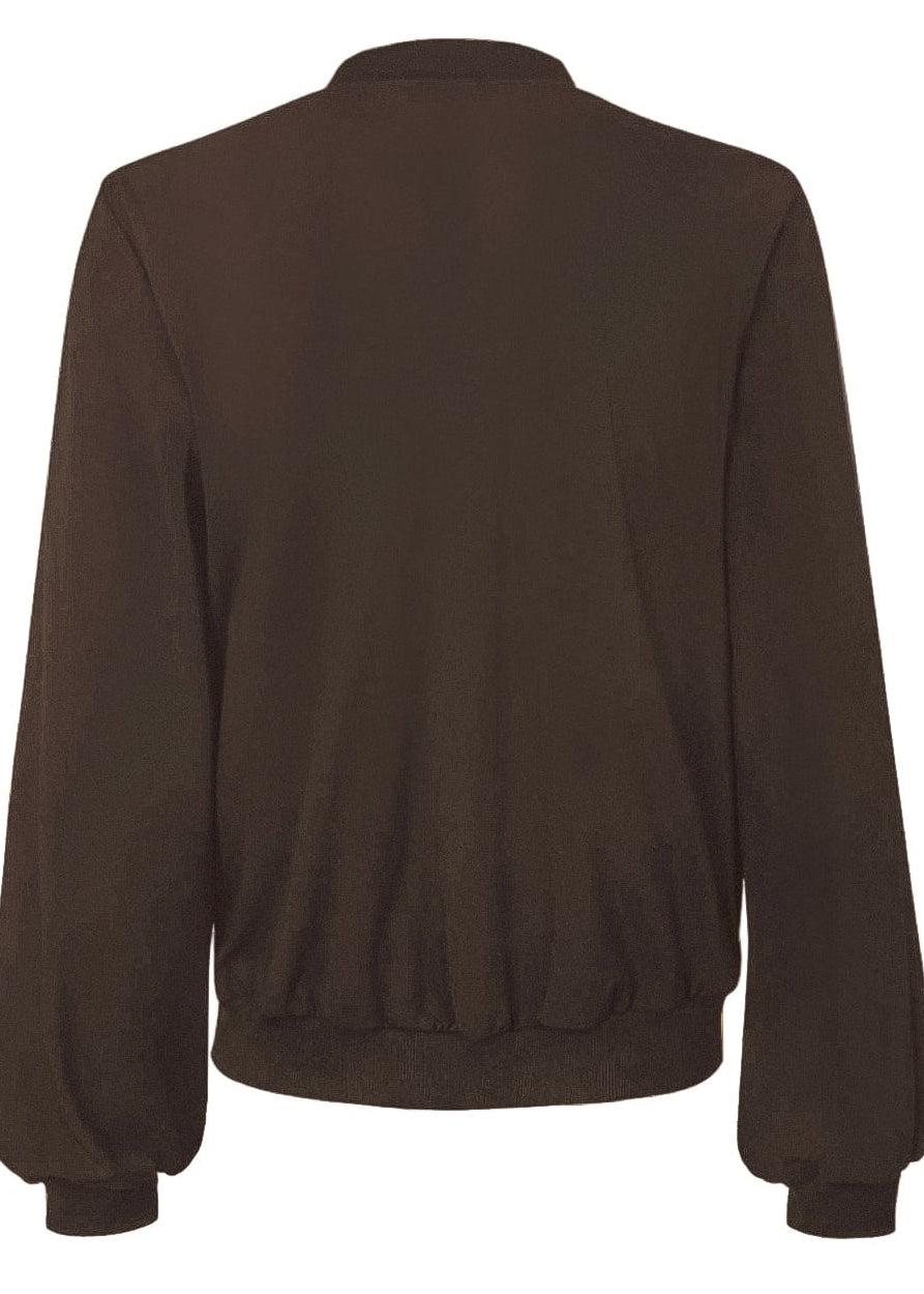 Triple Nine - Travel Bomber Kiki Donkerbruin - 91101 - Peet kleding