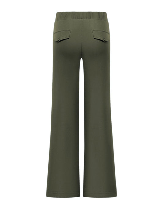 Triple Nine - Travel Broek Mirte Olijfgroen - 2701 - Peet kleding