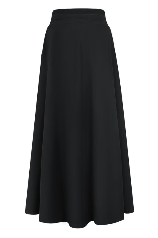 Triple Nine - Travel Rok Maxi Zwart - 7101 - Peet kleding
