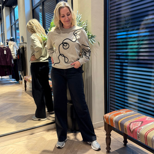 Ichi Sweater Kasura Melee - Peet kleding