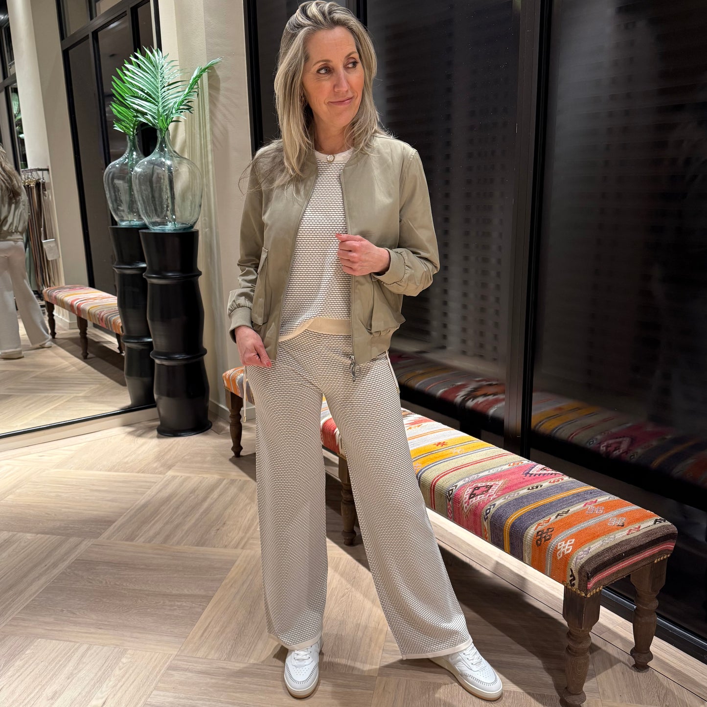 Rino & Pelle Ariana Pants Birch Black - Peet kleding