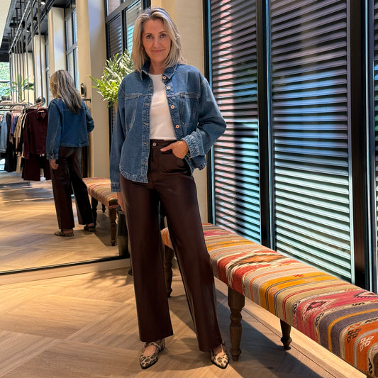 COJ Denim Jack Tamara Medium Blue - Peet kleding