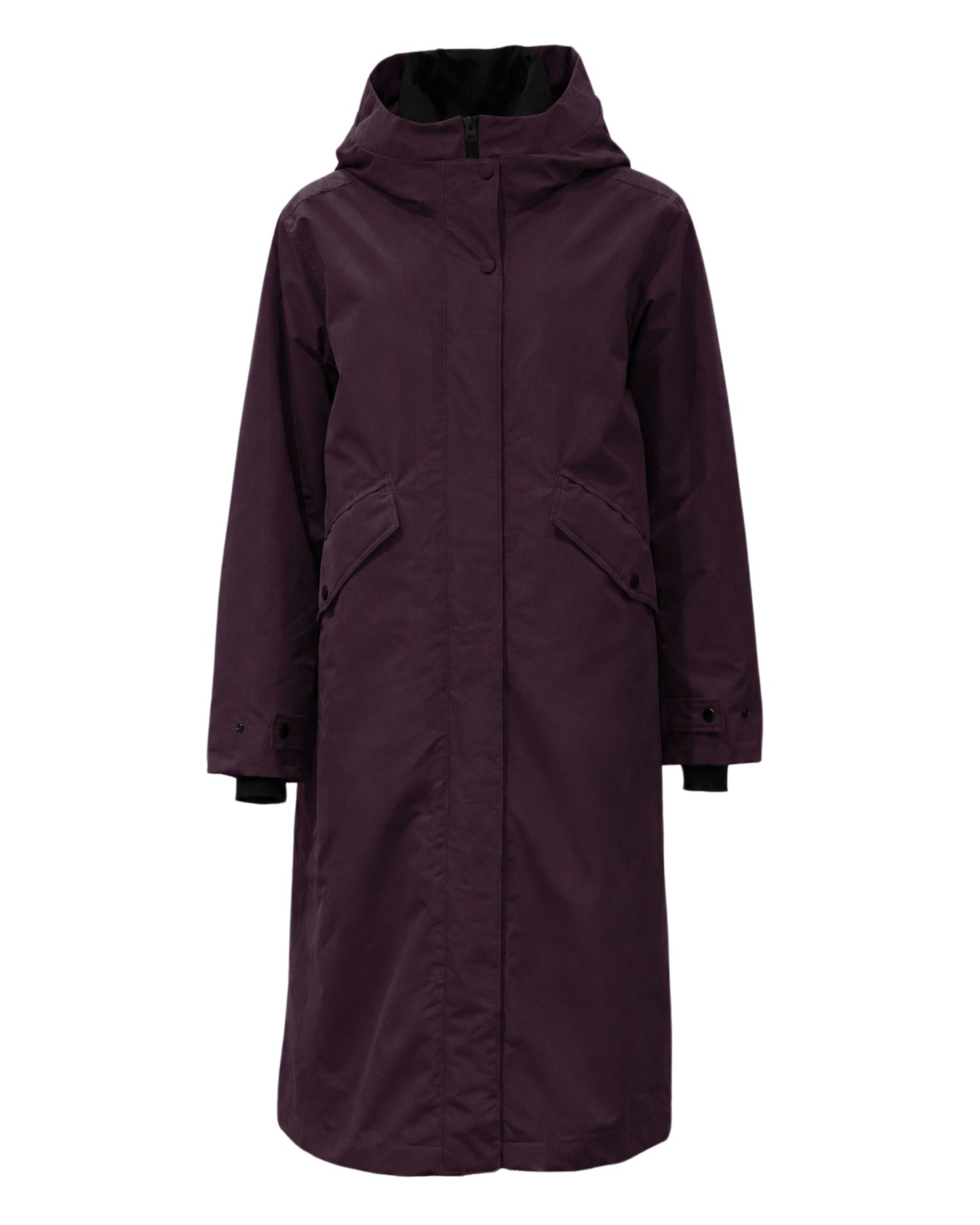 With Black Brooklyn Function Parka Windsor Wine - Peet kleding