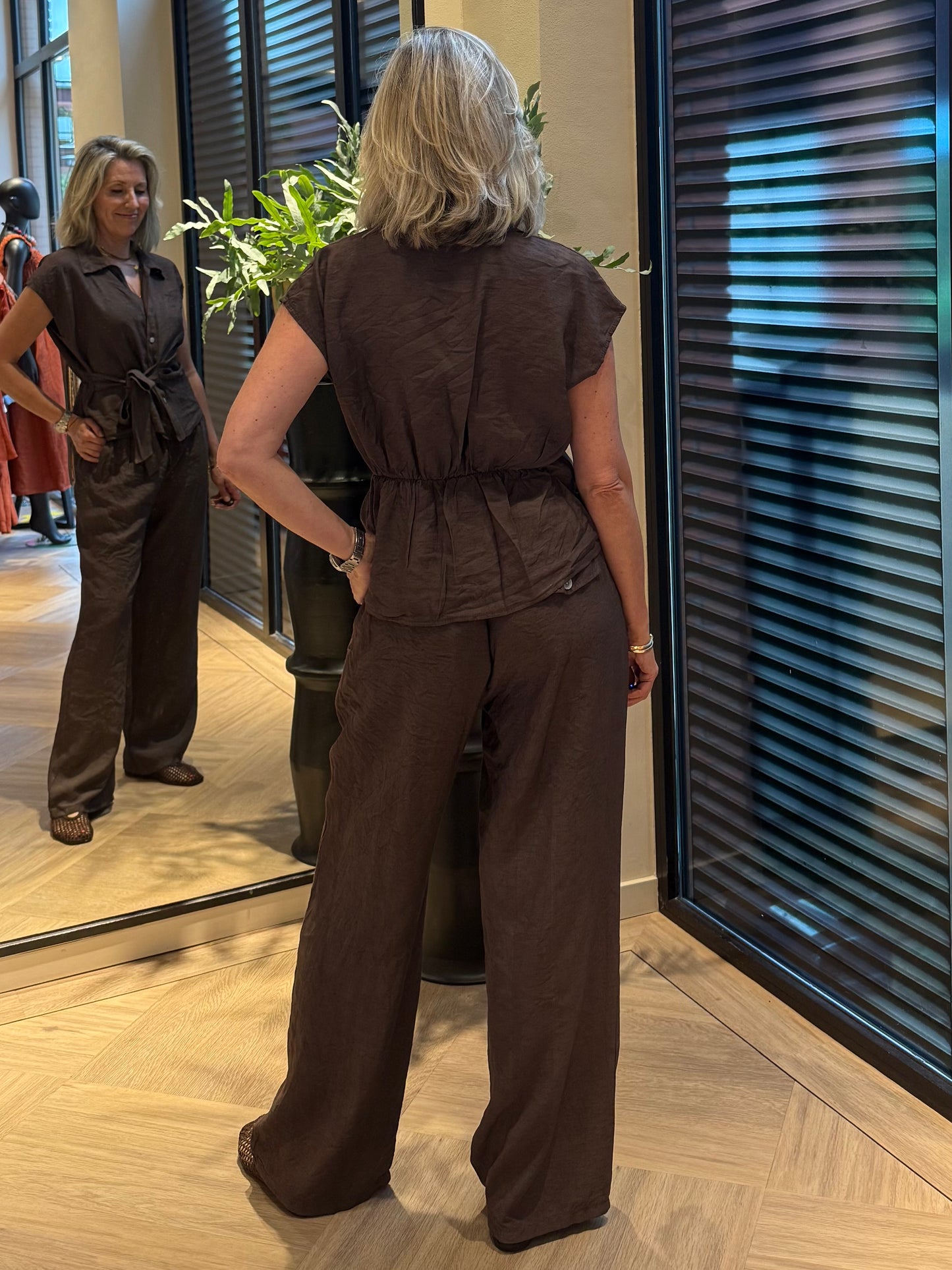 Blouse Amy Strik Bruin