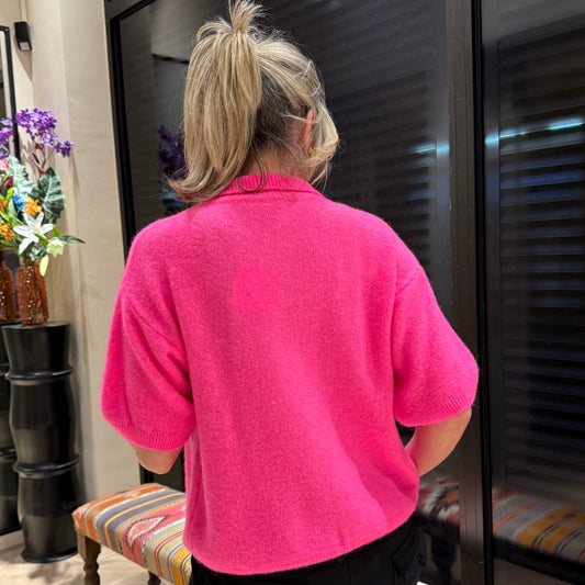 Alpaca Vest Charlot Lollypop - Peet kleding