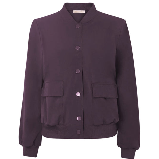 Triple Nine - Travel Bomber Kiki Aubergine - 91101 - Peet kleding