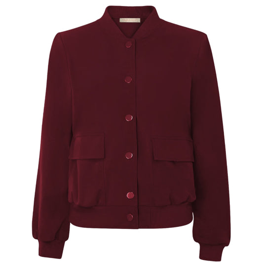 Triple Nine - Travel Bomber Kiki Bordeaux - 91101 - Peet kleding
