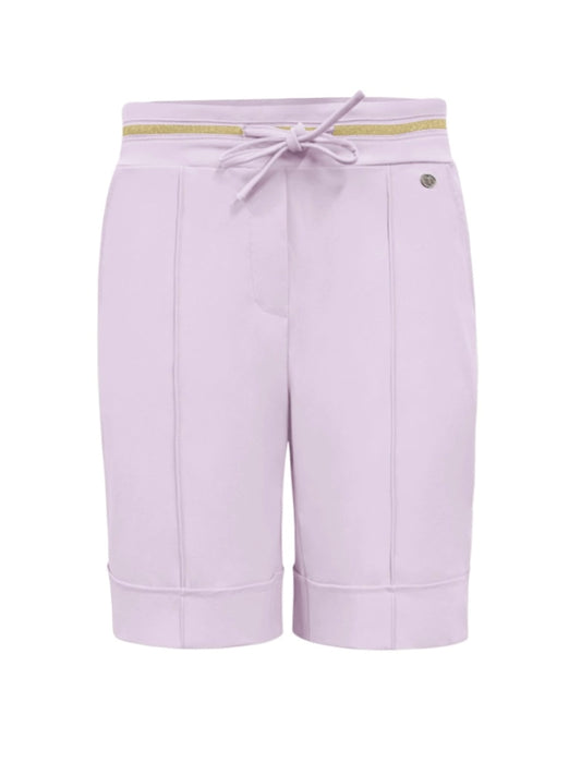 Triple Nine Travel Korte Broek Goldie Lila - 2504 - Peet kleding