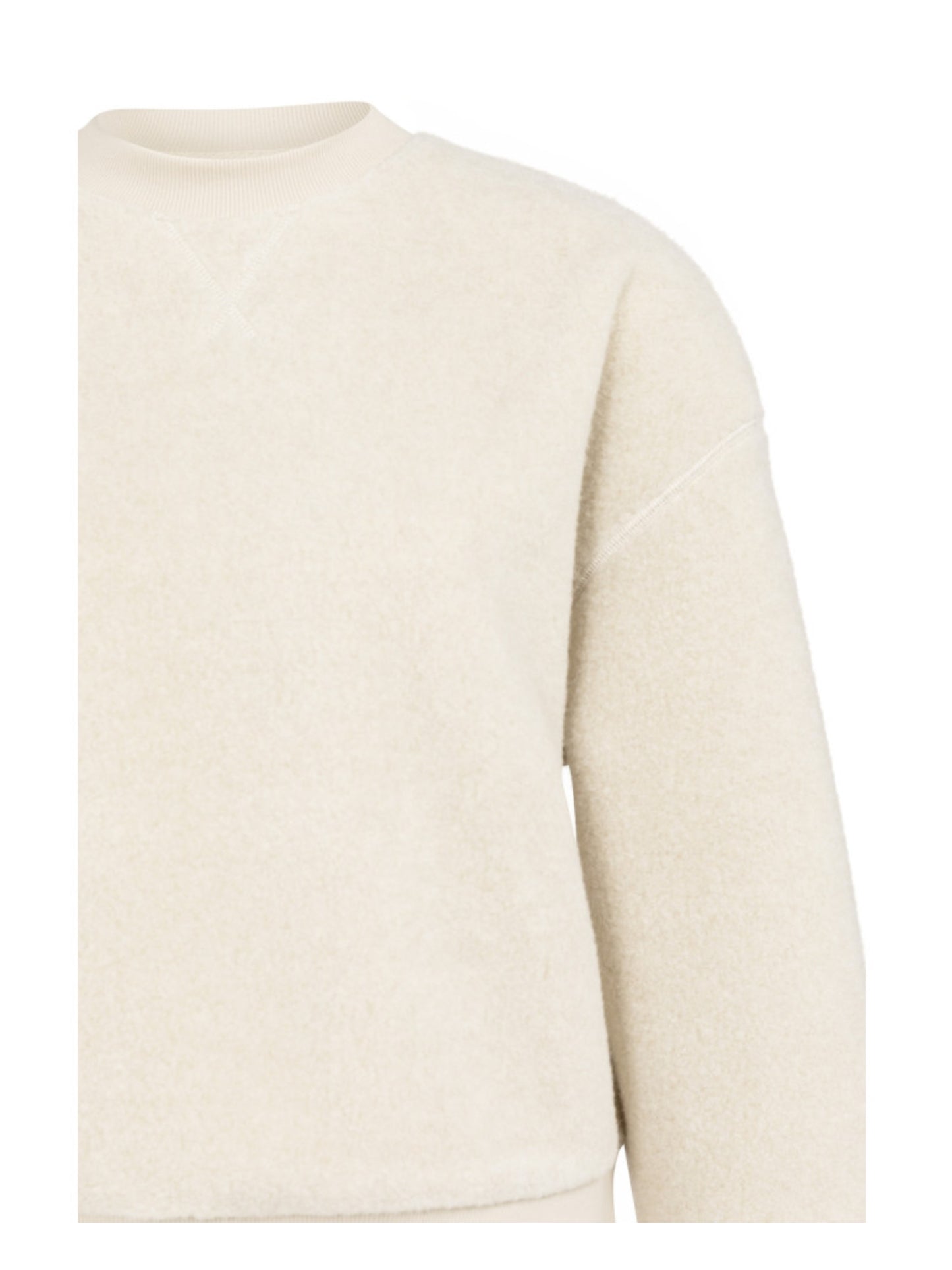 Yaya Teddy Sweater Zand - Peet kleding