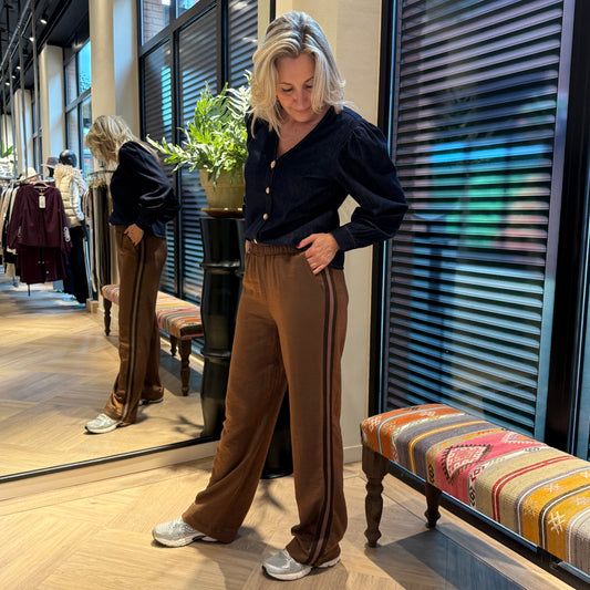 Geisha Broek Satin Brons - Peet kleding