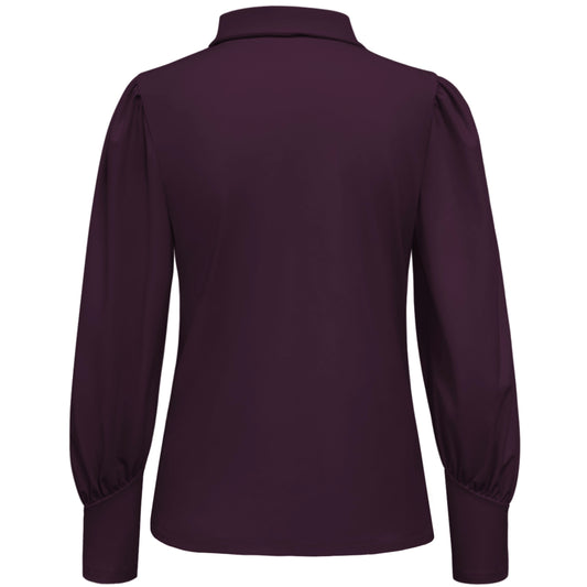 Triple Nine - Travel Top Lise Aubergine - 6930 - Peet kleding