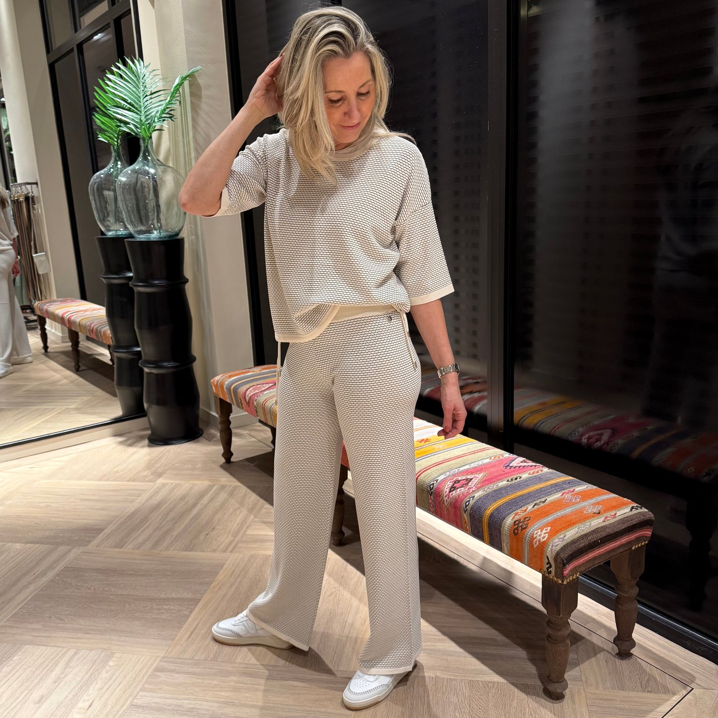 Rino & Pelle Ariana Pants Birch Black - Peet kleding