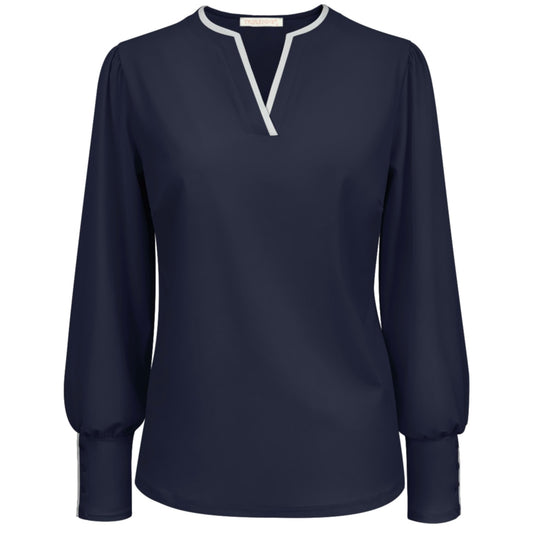 Triple Nine - Travel Top Jenny Navy - 6932 - Peet kleding