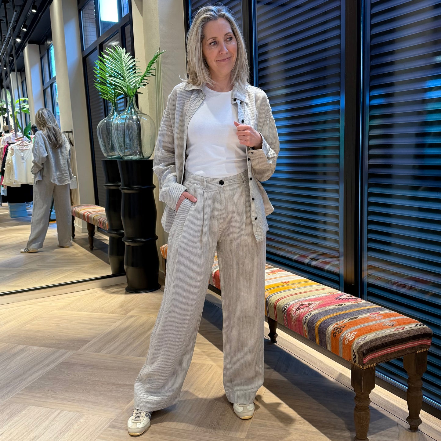 With Black Pantalon Willow Streep - Peet kleding