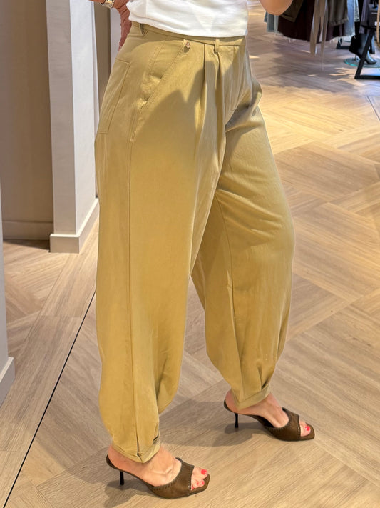 Ambika Broek Iris Khaki - Peet kleding