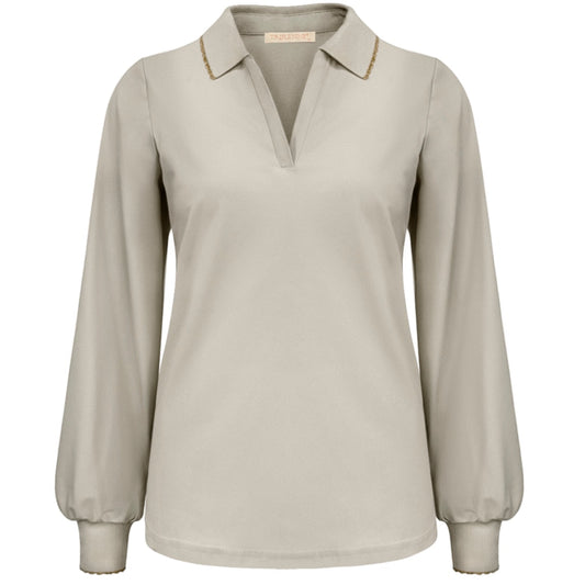 Triple Nine - Travel Top Raphaella Beige - 6929 - Peet kleding