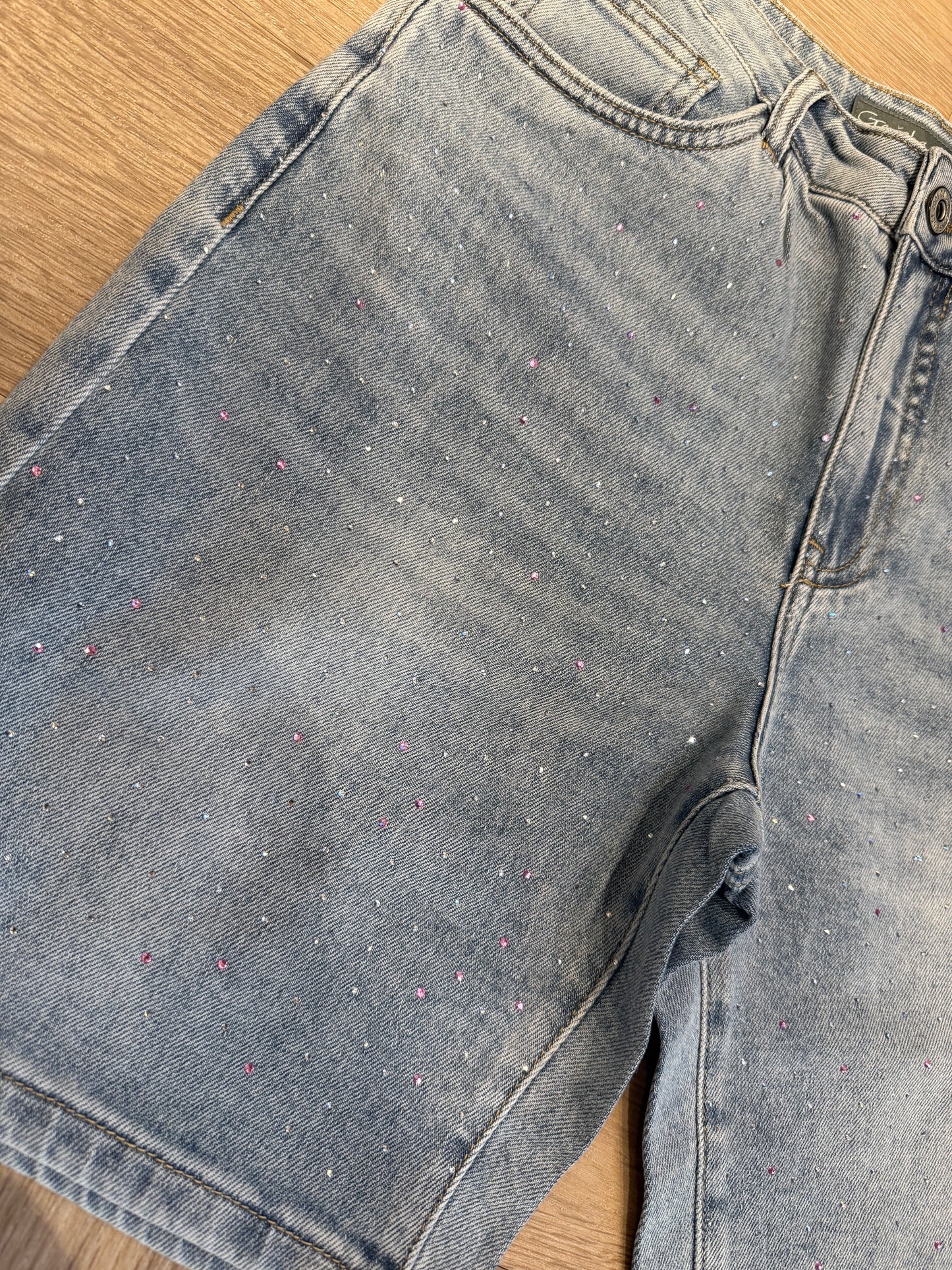 Geisha Jeans Short Stones - Peet kleding