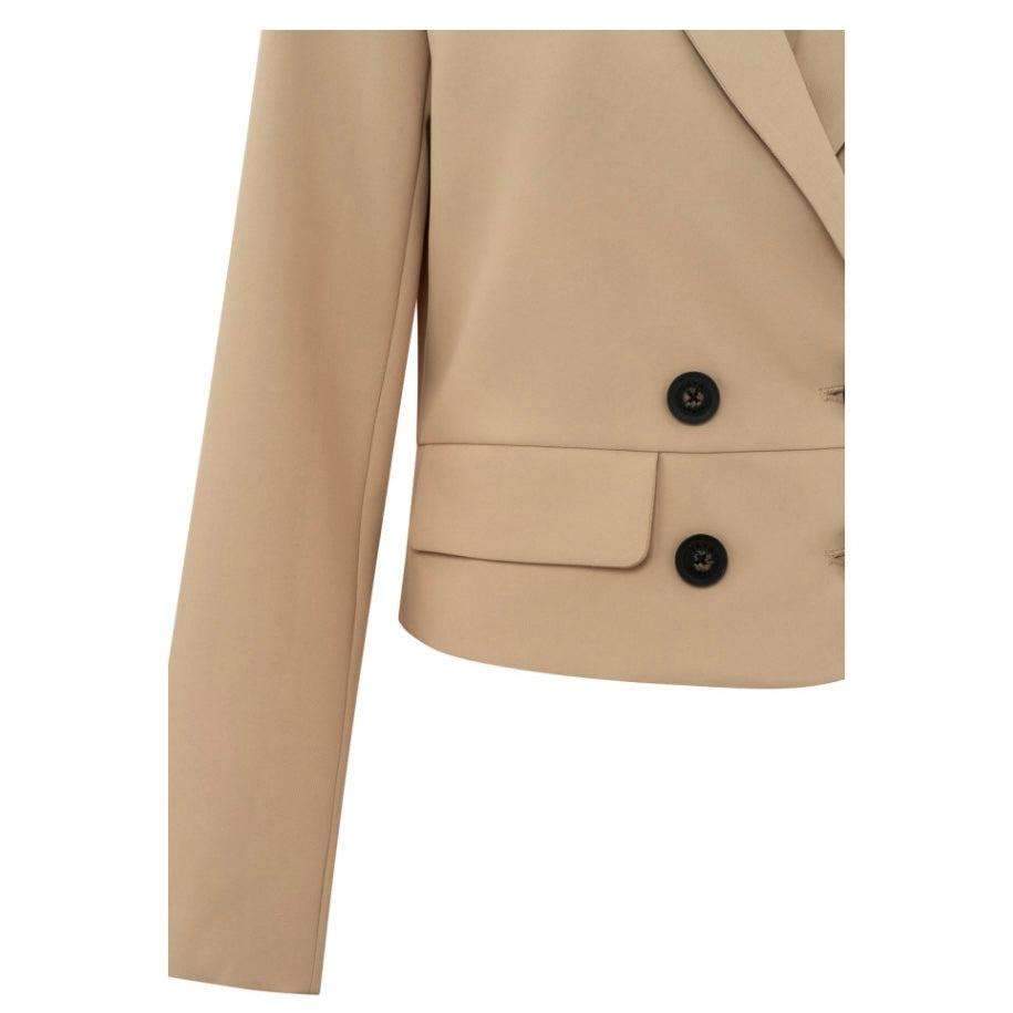 Yaya Korte Blazer Bruin - Peet kleding