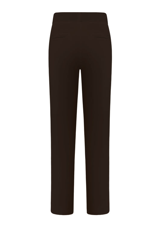 Triple Nine Travel Broek Vera Donkerbruin - 2601 - Peet kleding