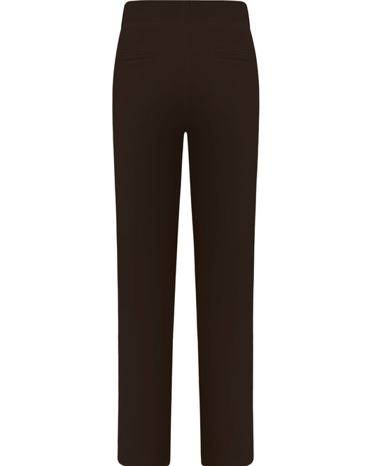 Triple Nine - Travel Broek Vera Donkerbruin - 2601 - Peet kleding