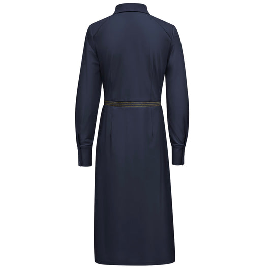 Triple Nine - Travel Jurk Cameron Navy - 51811 - Peet kleding