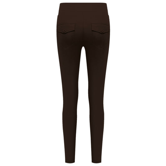 Triple Nine - Travel Broek Fenna Donkerbruin 2101 - Peet kleding