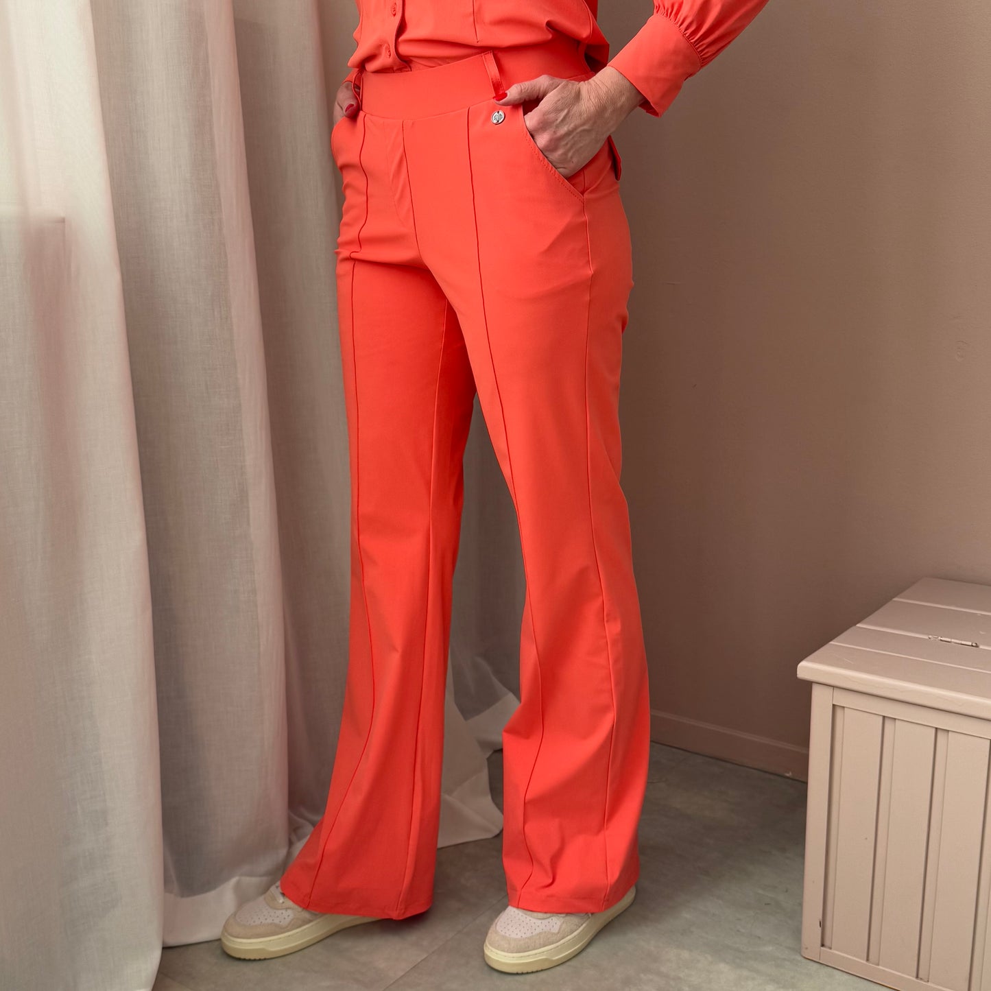 Triple Nine - Travel Broek Petra Koraal - 2703 - Peet kleding