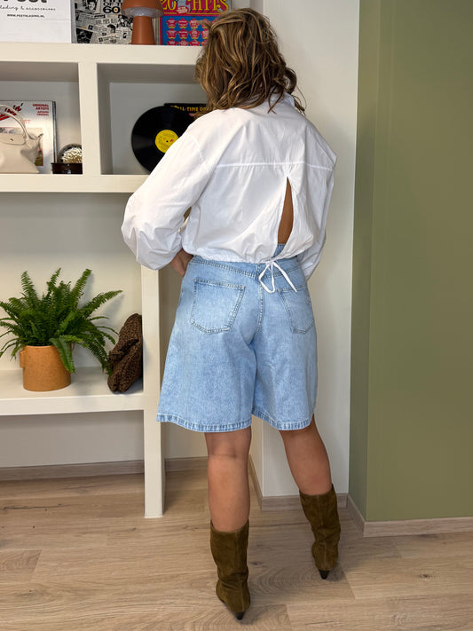 Ambika Blouse Basic Wit - Peet kleding