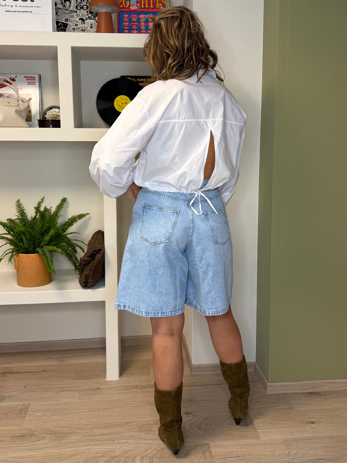 Ambika Blouse Basic Wit - Peet kleding