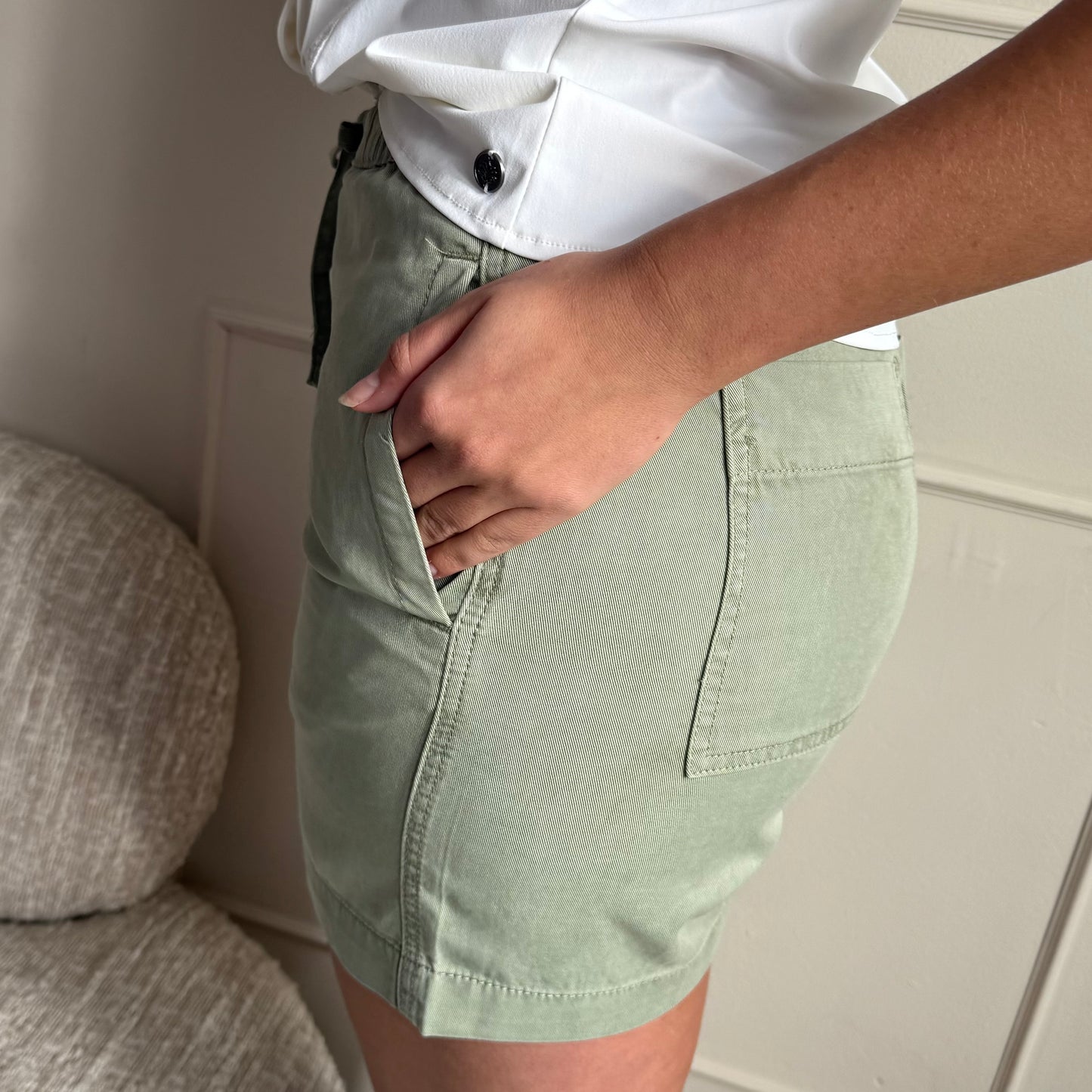 Geisha Shorts Light Army - Peet kleding