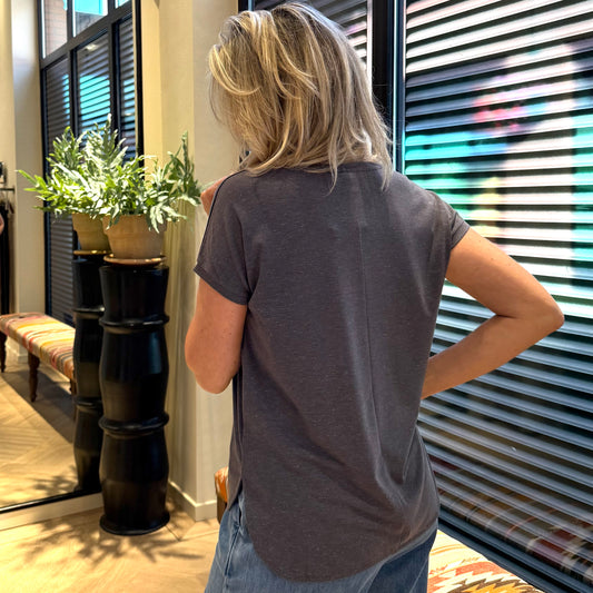 Ichi Shirt Rebel Grijs - Peet kleding