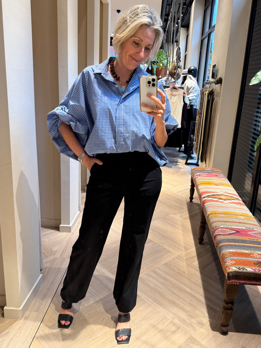 Travel Broek Mara Zwart - 2710 - Peet kleding