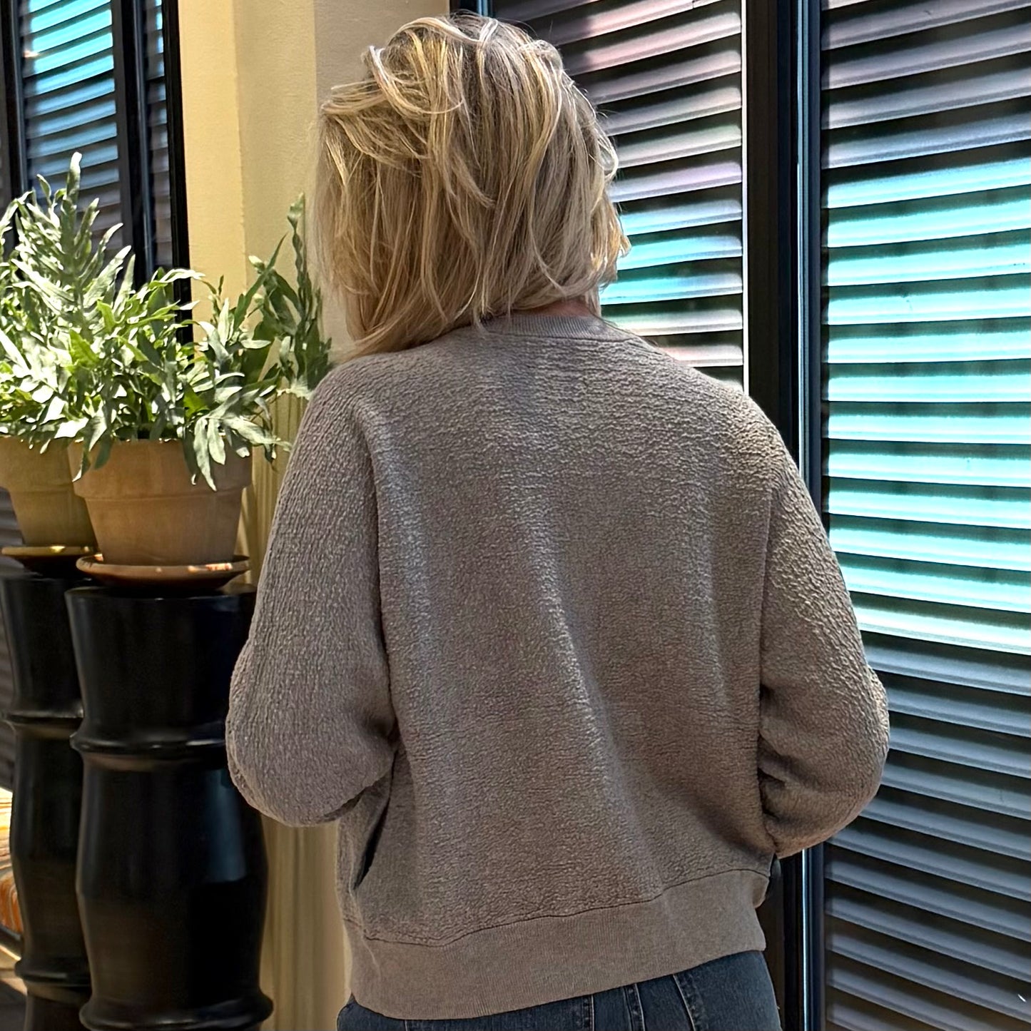 Yaya Bomber Vest Grijs - Peet kleding