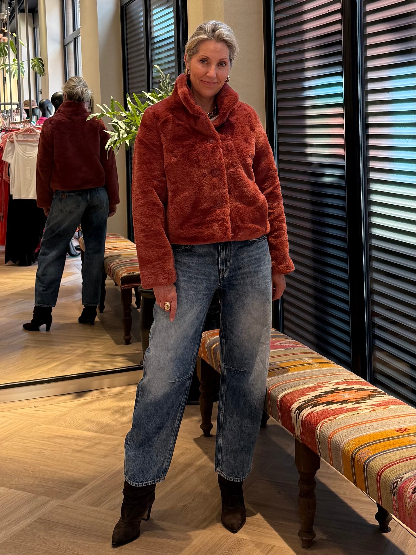 Rino & Pelle Jack Vie Antique Rouge - Peet kleding
