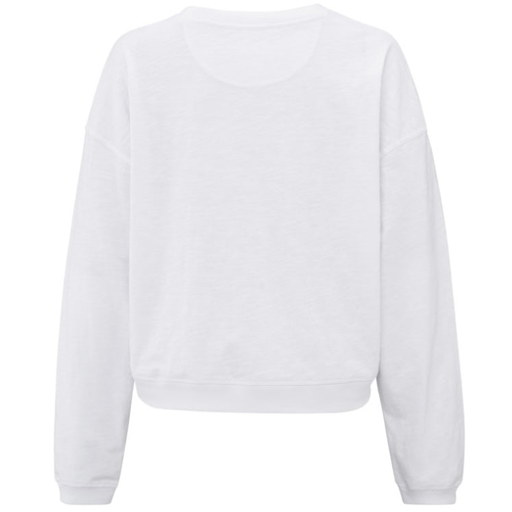 Yaya Sweater Melee Wit - Peet kleding