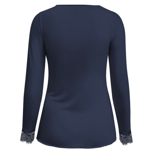 Triple Nine - Cashmere Top Lou Lou Navy - 9003 - Peet kleding