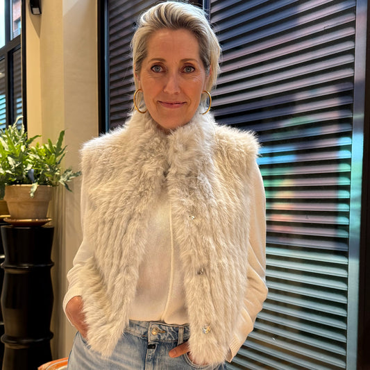 Rino & Pelle Gilet Dava Birch - Peet kleding