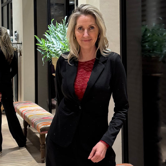 Ichi Top Devon Kant Rood - Peet kleding