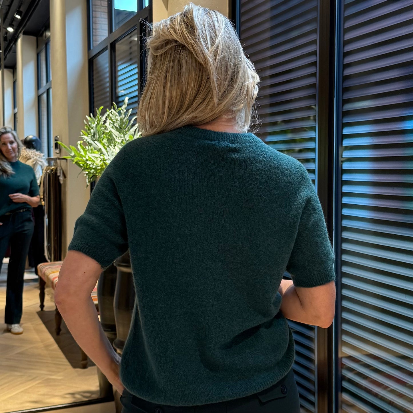 Triple Nine - Top Levi Alpaca Groen - Peet kleding