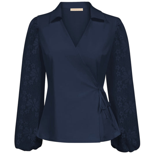 Triple Nine - Travel Top Mylene Navy - 6925 - Peet kleding