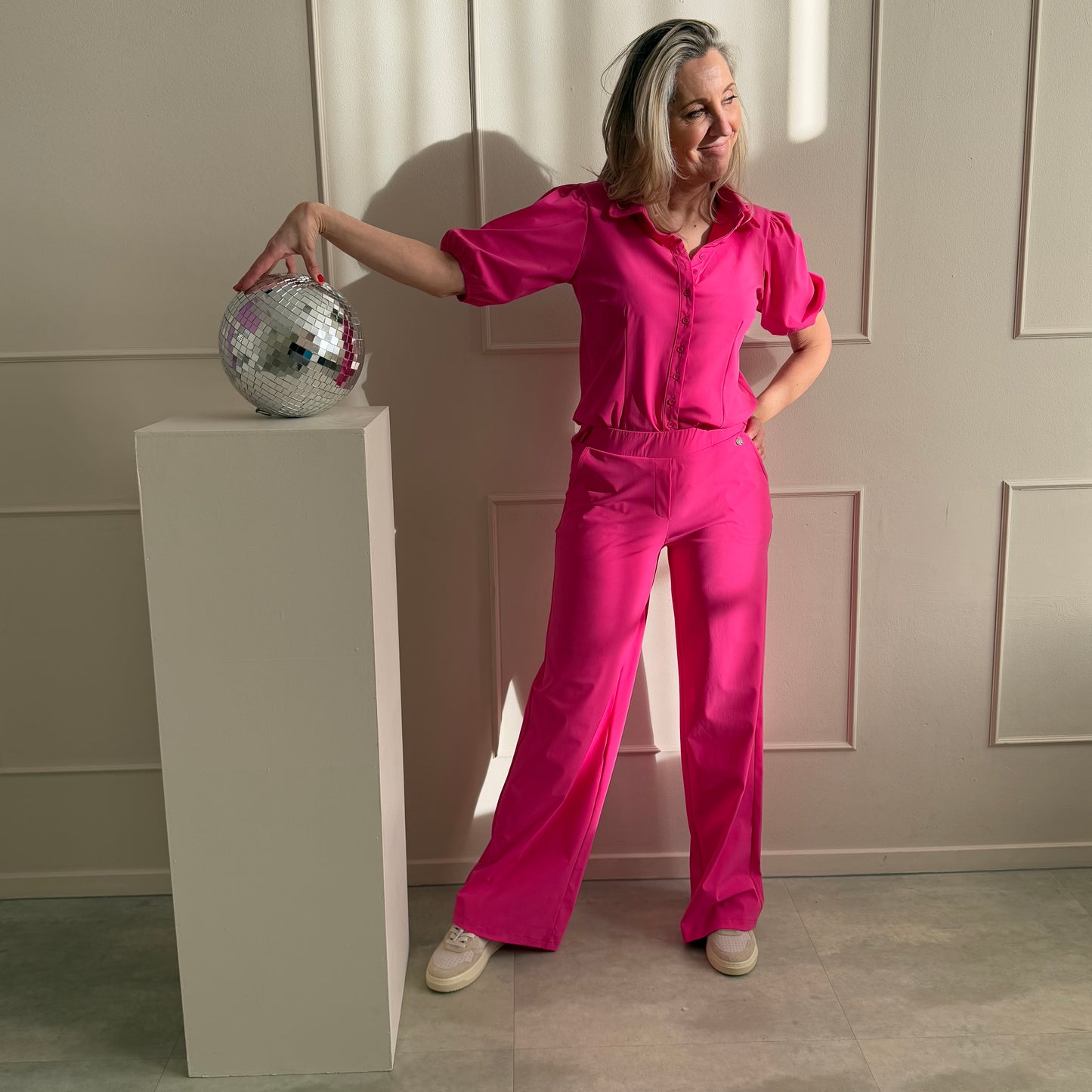 Triple Nine - Travel Blouse Janice Fuchsia - 5909 - Peet kleding