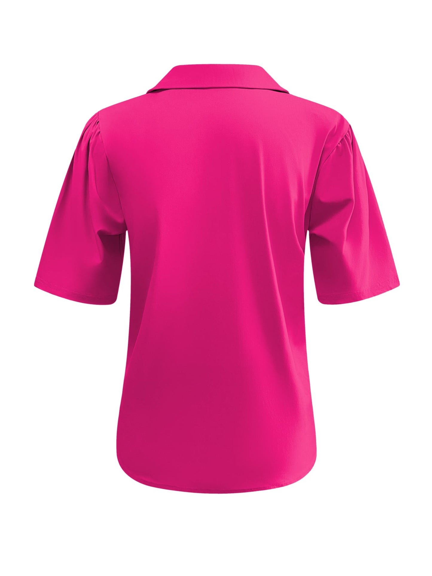 Triple Nine - Travel Blouse Camille Fuchsia - 5931 - Peet kleding