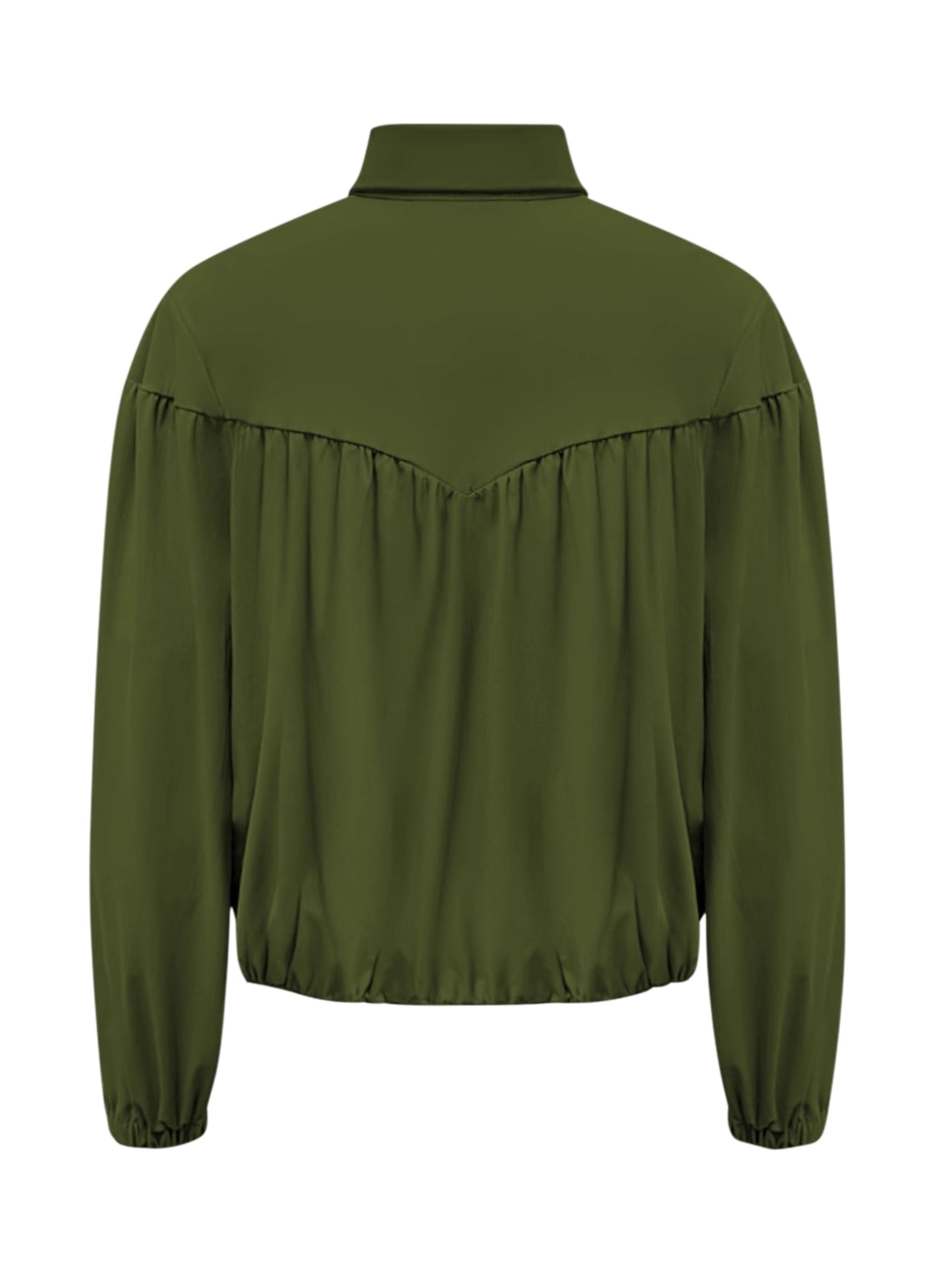 Triple Nine - Travel Blouse Sasha Olijfgroen - 5951 - Peet kleding