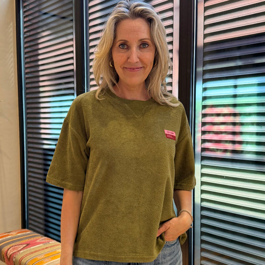 Azzurro Sweater Ziza Army - Peet kleding