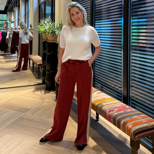 Copenhage Muse Pants Ada Red Pear - Peet kleding