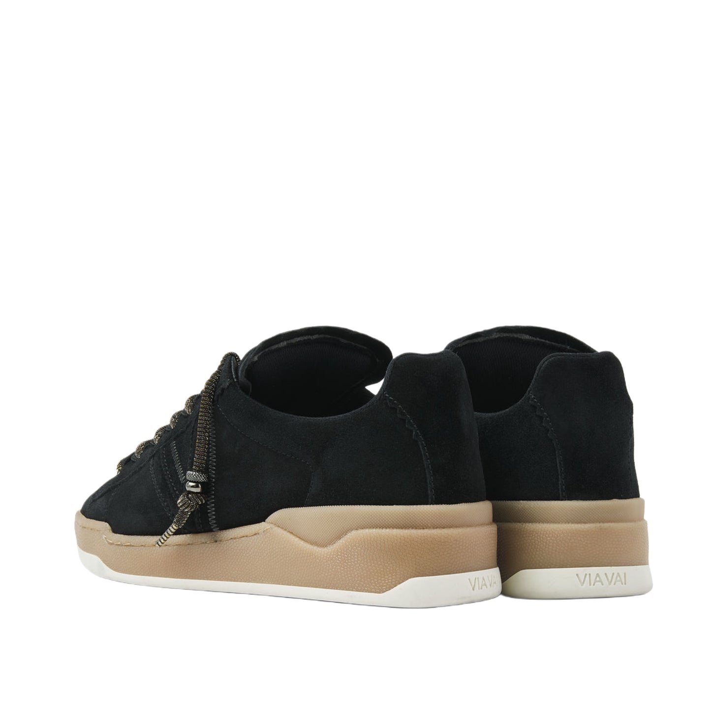 Via Vai Sneaker Sam Kyli Zwart - Peet kleding