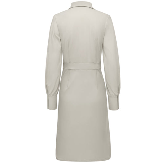 Triple Nine - Travel Jurk Melin Beige - 51810 - Peet kleding